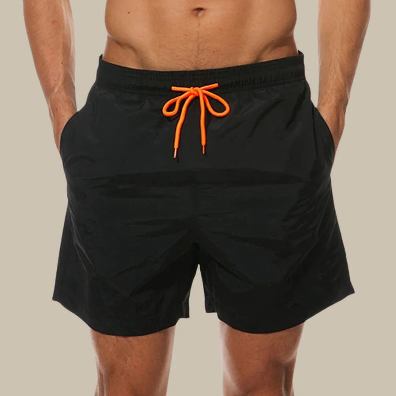 Jason Swim Shorts | Quick-Drying & Stylish-Black-S-State of Style