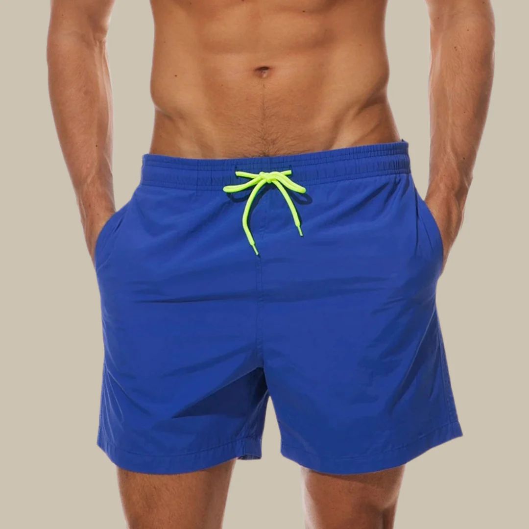 Jason Swim Shorts | Quick-Drying & Stylish-Blue-S-State of Style