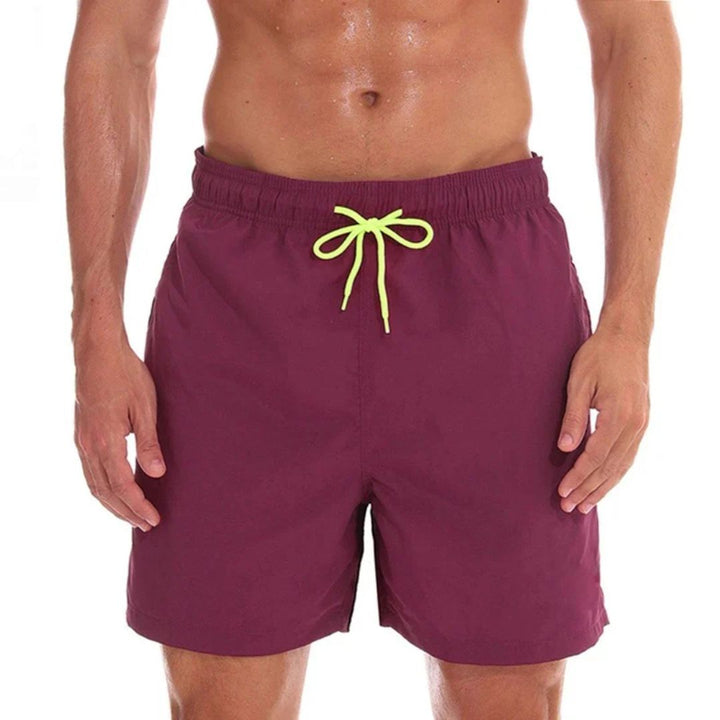 Jason Swim Shorts | Quick-Drying & Stylish-Red-S-State of Style