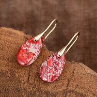 Jasper Dream Earrings - Nyssa-Gold-State of Style