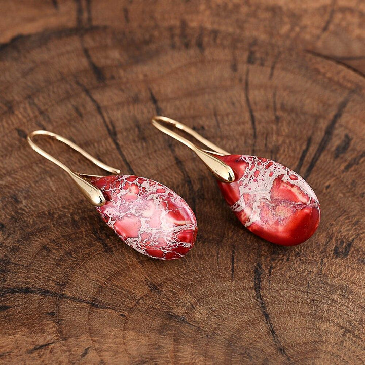 Jasper Dream Earrings - Nyssa-Silver-State of Style