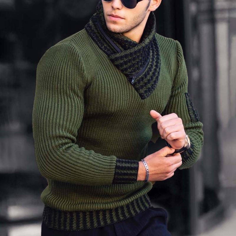 JaylenesShirt | Men's Stylish Sweater-Dark Green-XS-State of Style