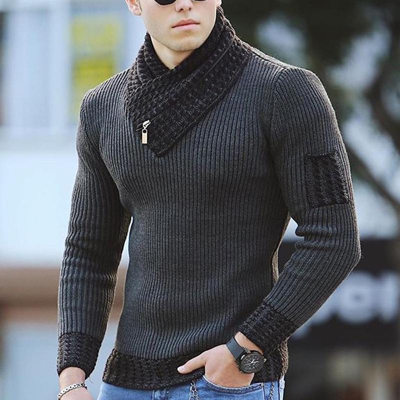 JaylenesShirt | Men's Stylish Sweater-Dark Grey-XS-State of Style