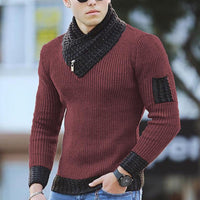 JaylenesShirt | Men's Stylish Sweater-Dark Red-XS-State of Style