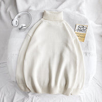 JaysShirt | Men's Turtleneck Sweater-White-M-State of Style