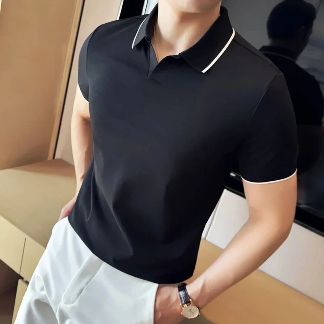 Jeffrey Polo | Stylish & Versatile-Black-S-State of Style