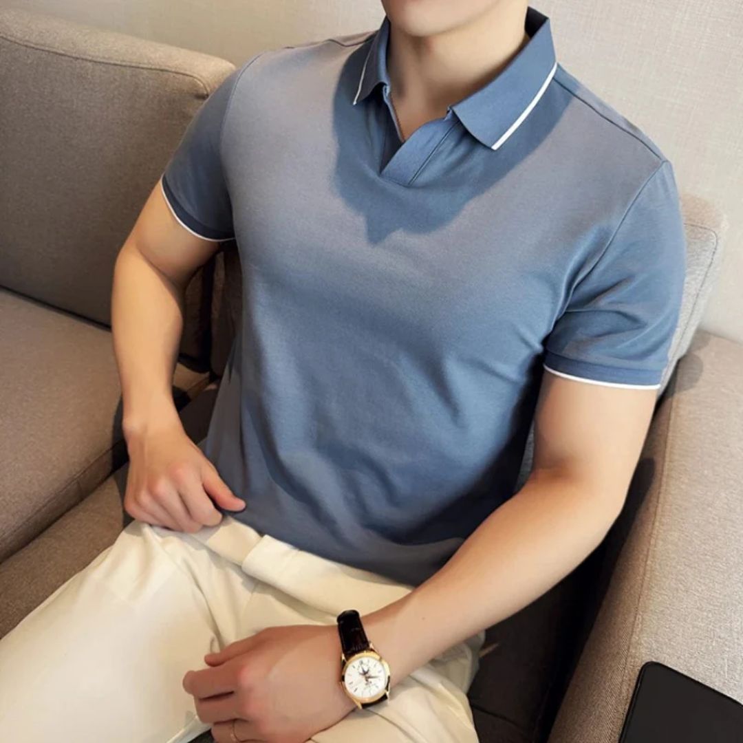 Jeffrey Polo | Stylish & Versatile-Blue-S-State of Style