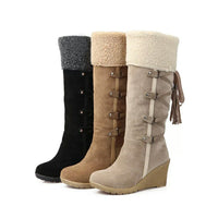 JenellsBoots | Women's Stylish Boots-Beige-4.5-State of Style