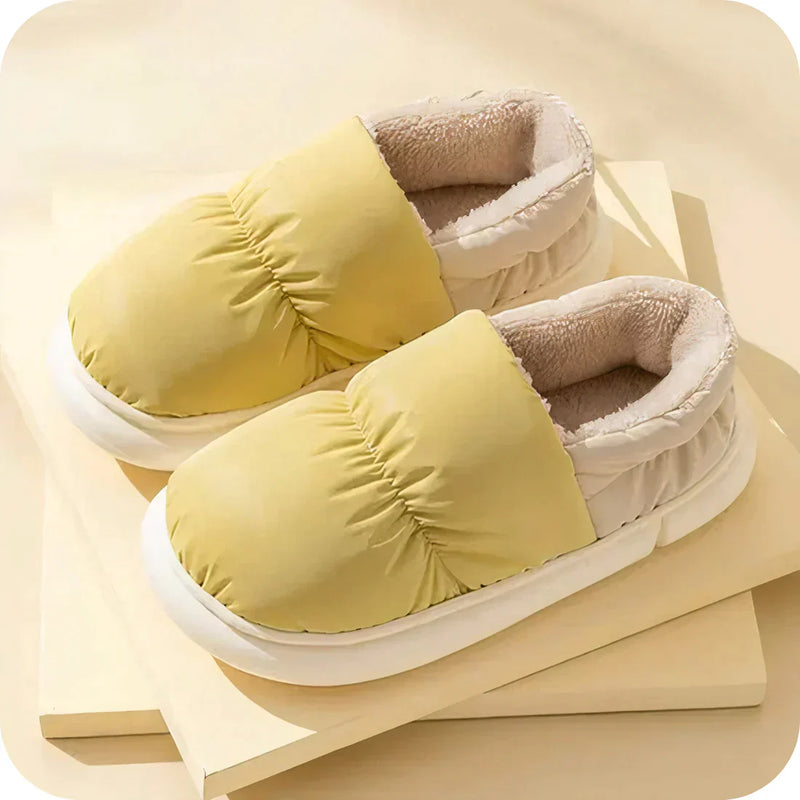Jenna House Slippers | Soft & Warm-Green-5.0-6.0-State of Style