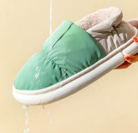 Jenna House Slippers | Soft & Warm-Green-5.0-6.0-State of Style