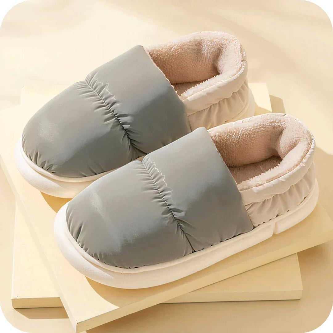 Jenna House Slippers | Soft & Warm-Green-5.0-6.0-State of Style