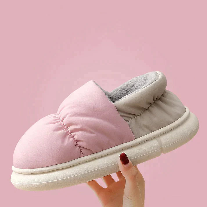 Jenna House Slippers | Soft & Warm-Pink-5.0-6.0-State of Style