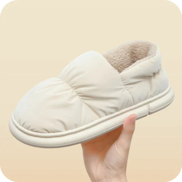 Jenna House Slippers | Soft & Warm-White-5.0-6.0-State of Style