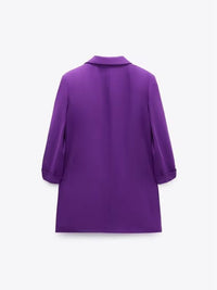 JennisBlazer | Women's Tailored Blazer-Purple-XS-State of Style