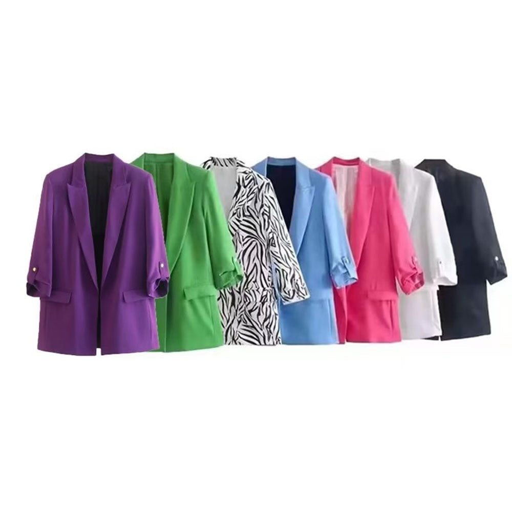 JennisBlazer | Women's Tailored Blazer-Purple-XS-State of Style
