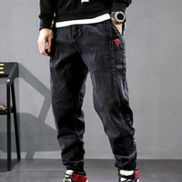 Jesse Men's Hip-Hop Cargo Pants-Light Blue-M-State of Style