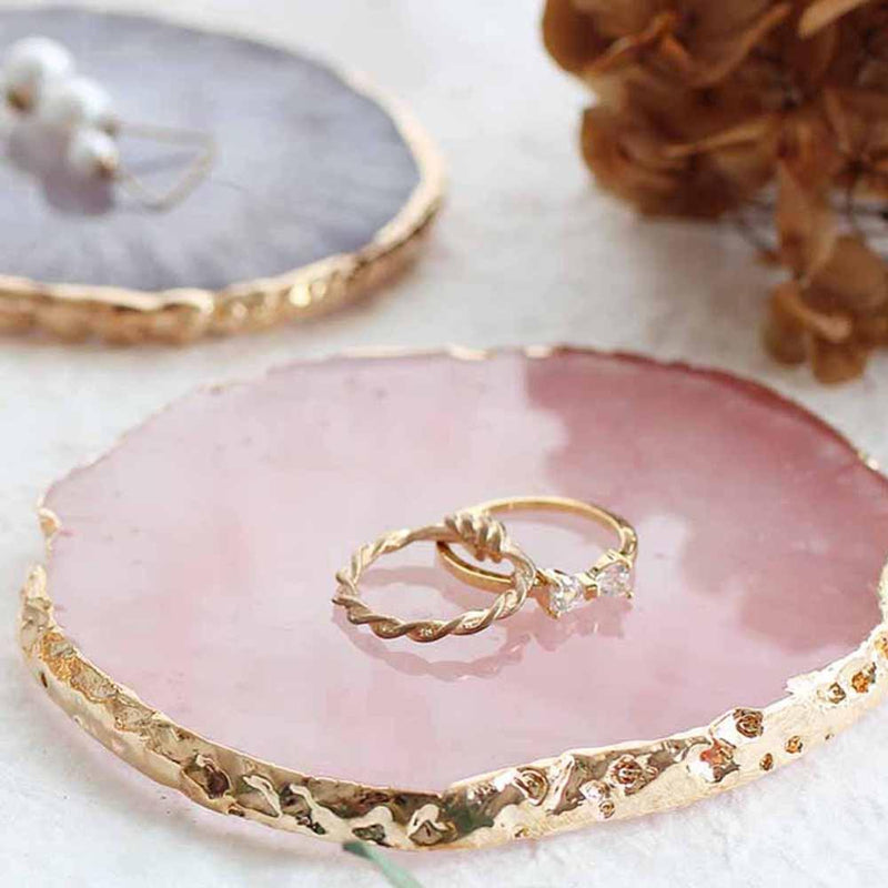Jewellery Display | Resin Jewellery Display Plate-White-State of Style