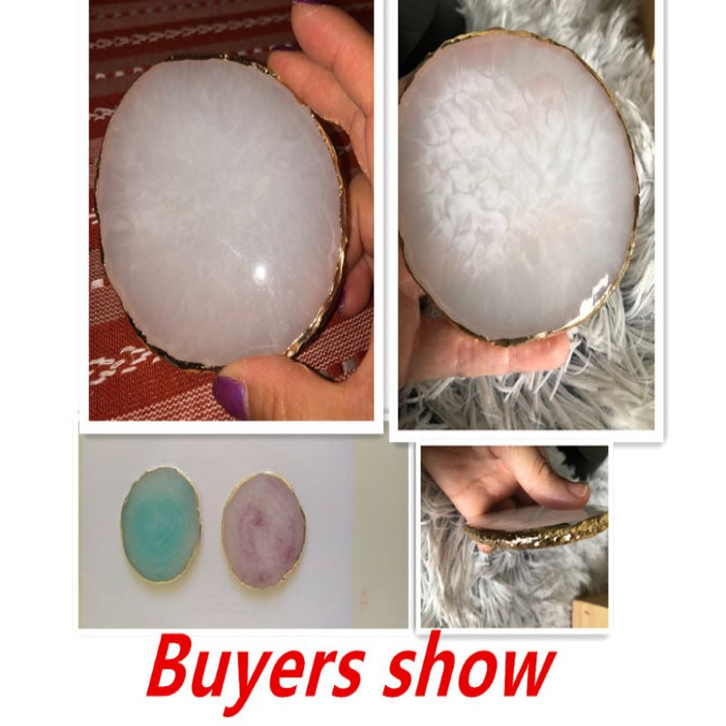 Jewellery Display | Resin Jewellery Display Plate-White-State of Style