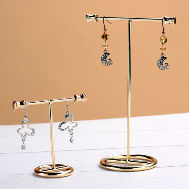 Jewellery Stand | T-Shirt Shaped Jewellery Holder-Gold White-State of Style