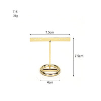 Jewellery Stand | T-Shirt Shaped Jewellery Holder-Gold White-State of Style