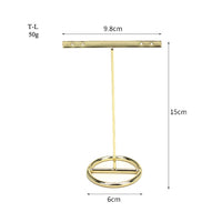 Jewellery Stand | T-Shirt Shaped Jewellery Holder-Gold White-State of Style