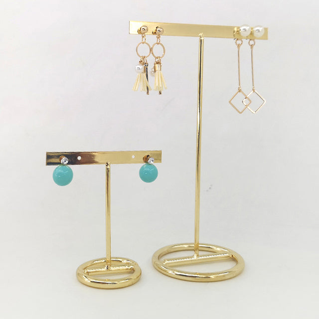 Jewellery Stand | T-Shirt Shaped Jewellery Holder-Gold White-State of Style