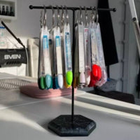 Jewellery Stand | T-Shirt Shaped Jewellery Holder-Gold White-State of Style