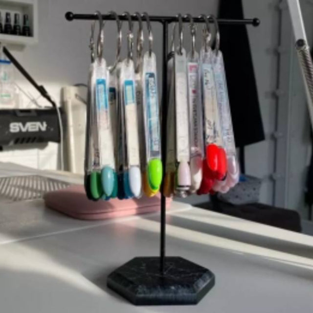 Jewellery Stand | T-Shirt Shaped Jewellery Holder-Gold White-State of Style