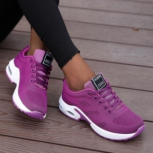 JirasSneaks | Women's Orthopaedic Sneakers-Purple-4.5-State of Style