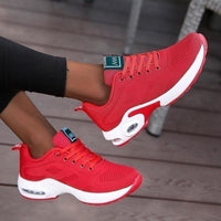 JirasSneaks | Women's Orthopaedic Sneakers-Red-4.5-State of Style