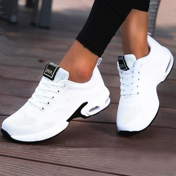 JirasSneaks | Women's Orthopaedic Sneakers-White-4.5-State of Style