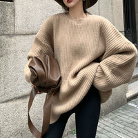 JoannesShirt | Women’s One-Size Sweater-Coffee-One size fits all-State of Style