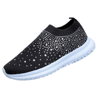 JodiesSneaks | Women's Slip-On Sneakers | Comfortable & Stylish-Black-4.5-State of Style