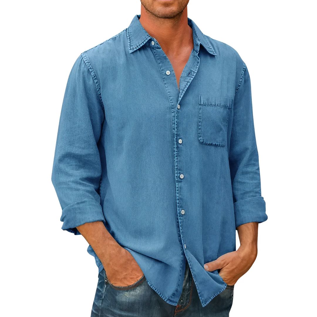John Shirt | Stylish & Comfortable-Blue-M-State of Style