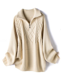 JoliensSweater | Women's Sweater | Soft & Stylish Knitwear-Beige-One size fits all-State of Style