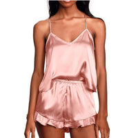 JoosjesPyjama | Women's Satin Pyjama Set | Luxurious & Comfortable-Pink-S-State of Style