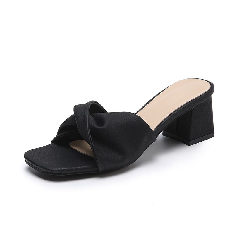 JoosjesShoes | Heels with Bow for Women | Elegant & Feminine Footwear-Black-4.5-State of Style