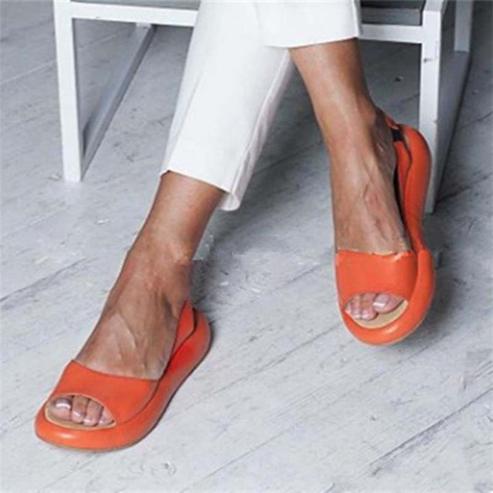 JorieksSandals | Comfortable Sandals for Women | Lightweight & Stylish-Orange-4.5-State of Style