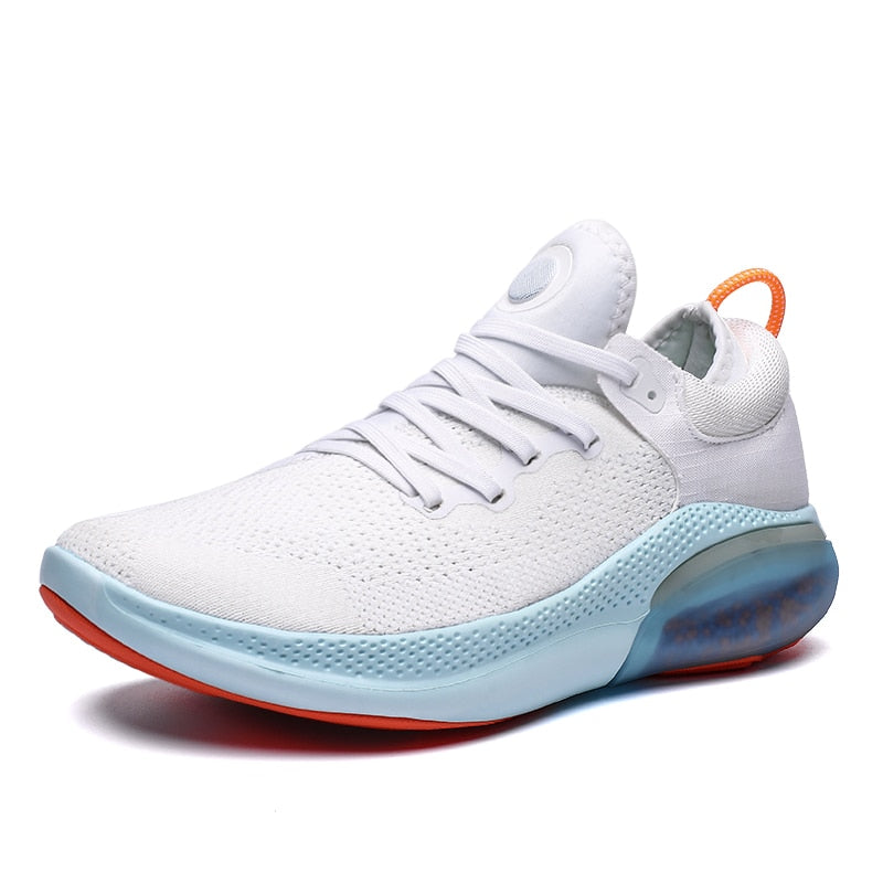 JorieksSneakers | Sneakers for Men | Stylish & Comfortable Footwear-White Blue Orange-5.0-State of Style