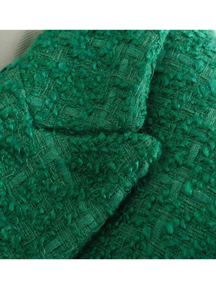 JosettesBlazer | Slim Fit Blazer for Women | Elegant & Tailored Look-Green-XS-State of Style