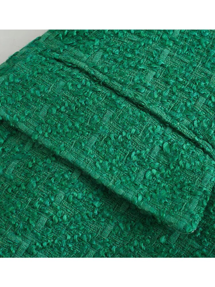 JosettesBlazer | Slim Fit Blazer for Women | Elegant & Tailored Look-Green-XS-State of Style