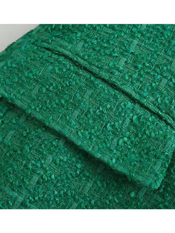 JosettesBlazer | Slim Fit Blazer for Women | Elegant & Tailored Look-Green-XS-State of Style