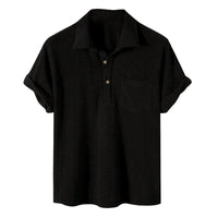 Jovan | Casual Luxury Men's Shirt-Black-M-State of Style