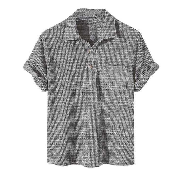 Jovan | Casual Luxury Men's Shirt-Grey-M-State of Style