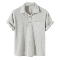 Jovan | Casual Luxury Men's Shirt-White-M-State of Style