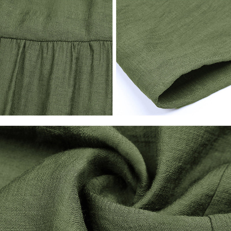 Joyful Summer Dress with Loose Fit – Elin-Pink-S-State of Style