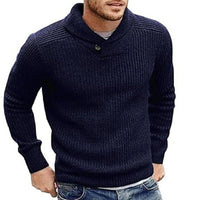 Plain Men's Knit Sweater – Adrian