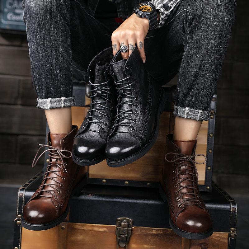 Men's ankle boots classic with modern design – Leandro