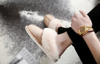 Julie Suede Slippers | Soft & Warm-Beige-5.0-6.0-State of Style