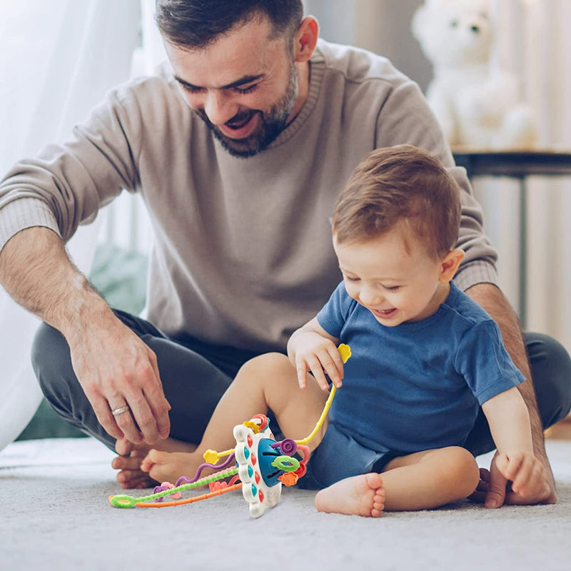 Juno Sensory UFO Toy – Pull & Discover Activity Toy for Babies-Ufo-State of Style